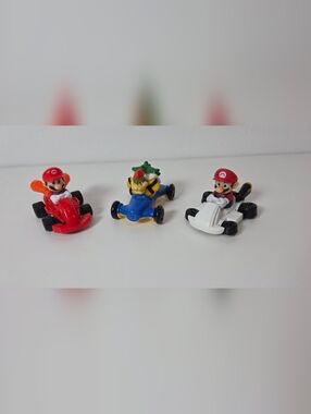 McDonald's Mario Kart Toy Car Trio